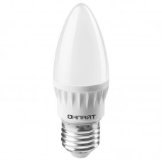 Лампа LED OLL-С37-6-230-2,7k-Е27-FR ОНЛАЙТ 71630