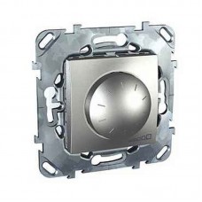 SE Unica Алюминий Светорегулятор поворотный (диммер) 40-400Вт MGU5.511.30ZD