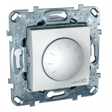 SE Unica Бел Светорегулятор поворотный 40-1000W для л/н и г/л с намот. тр-м MGU5.512.18ZD