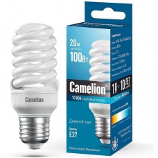 Лампа энергосберегающая КЛЛ Camelion FC 20w E27 T2 4200K AS(PRO)