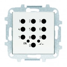 ABB SKY Альпийский белый Накладка для механизма электронного выключателя с кодовой клавиатурой 8153.5 2CLA855350A1101 (8553.5 BL)